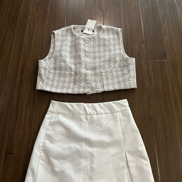 Zara texture best weave and skort